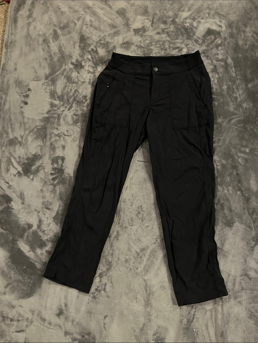 Athleta Black Cropped Performance Pants